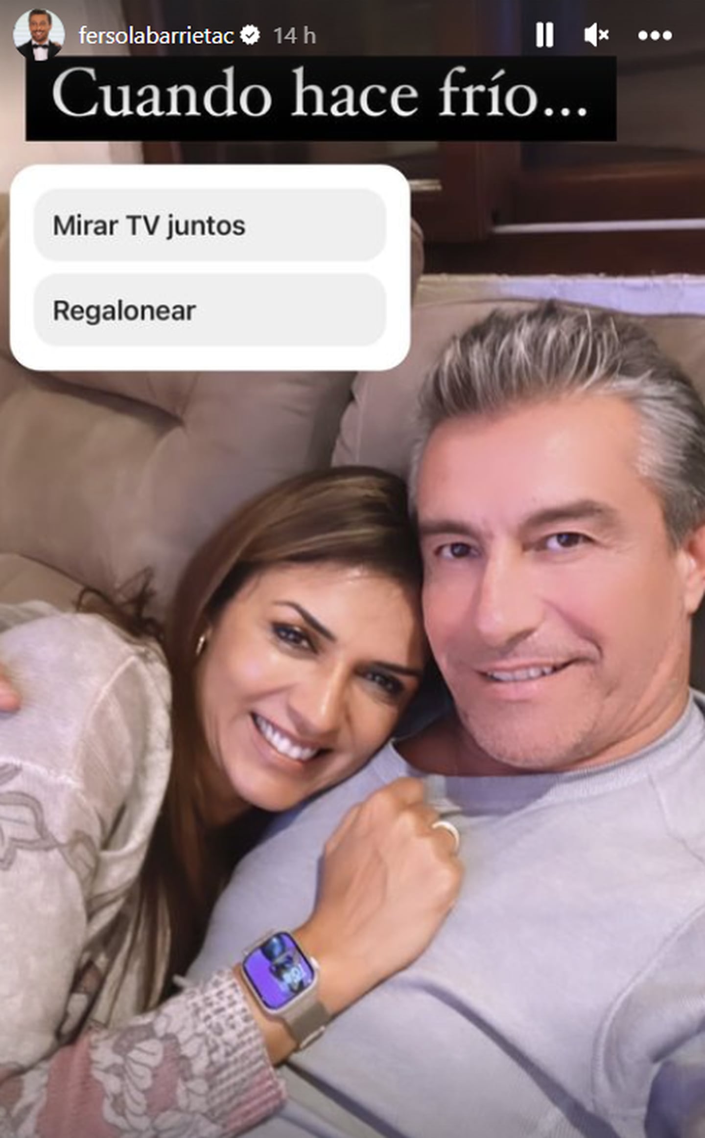 Fernando Solabarrieta e Ivette Vergara | Instagram