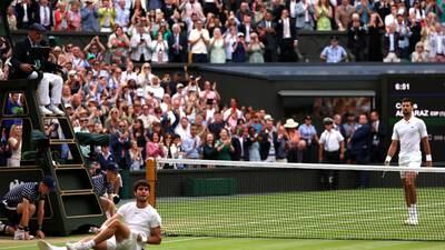 La aplastante precocidad ganadora de Alcaraz sobre Djokovic y Federer, sólo Nadal se le compara