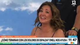 “¡Chuc.. madre!”: el chilenismo que se le escapó a Priscilla Vargas en medio de sesión con quiropráctico