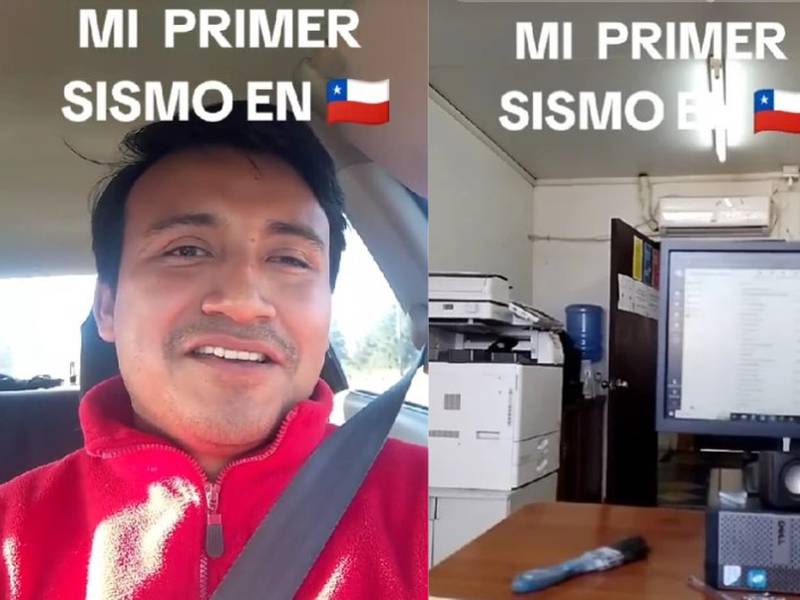 Tiktoker mexicano impactado por reacción de chilenos en un temblor: “Están hechos de algo totalmente diferente”