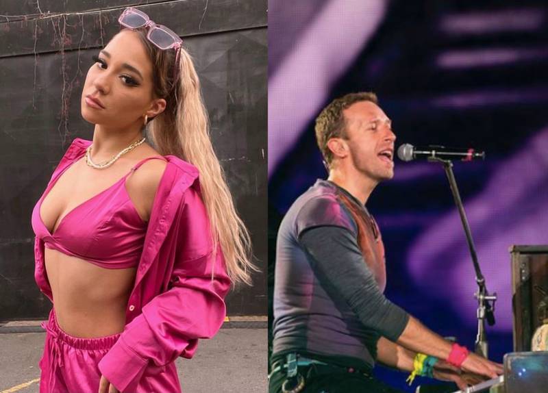 Princesa Alba y Chris Martin, Coldplay | Fuente: Instagram DG Medios, @jaimevalenzuelafotografo