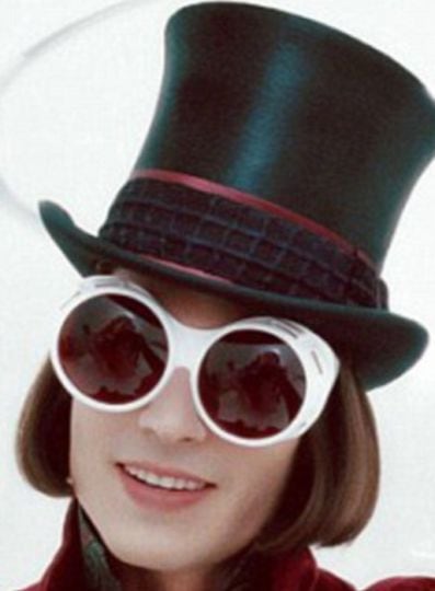 Los lentes de willy wonka sales