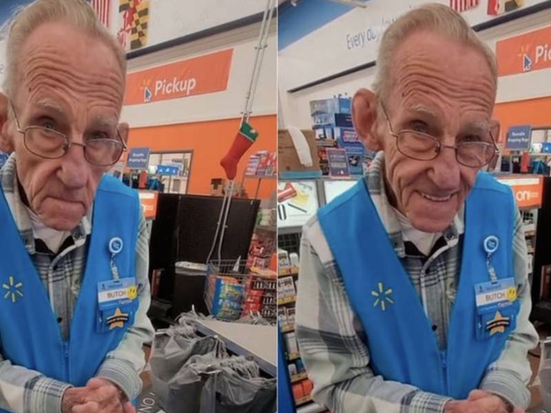 Cajero del Walmart de 82 años se logra retirar, gracias a TikTok