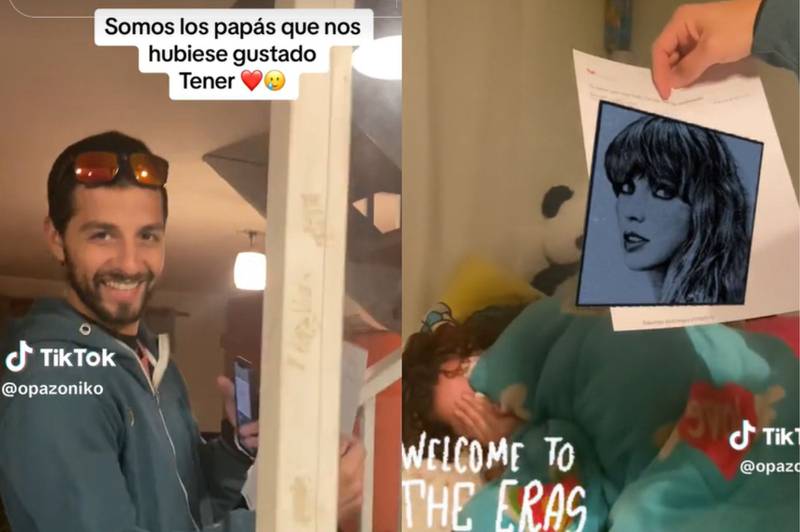Padres chilenos sorprenden a su hija con entradas para Taylor Swift | TikTok
