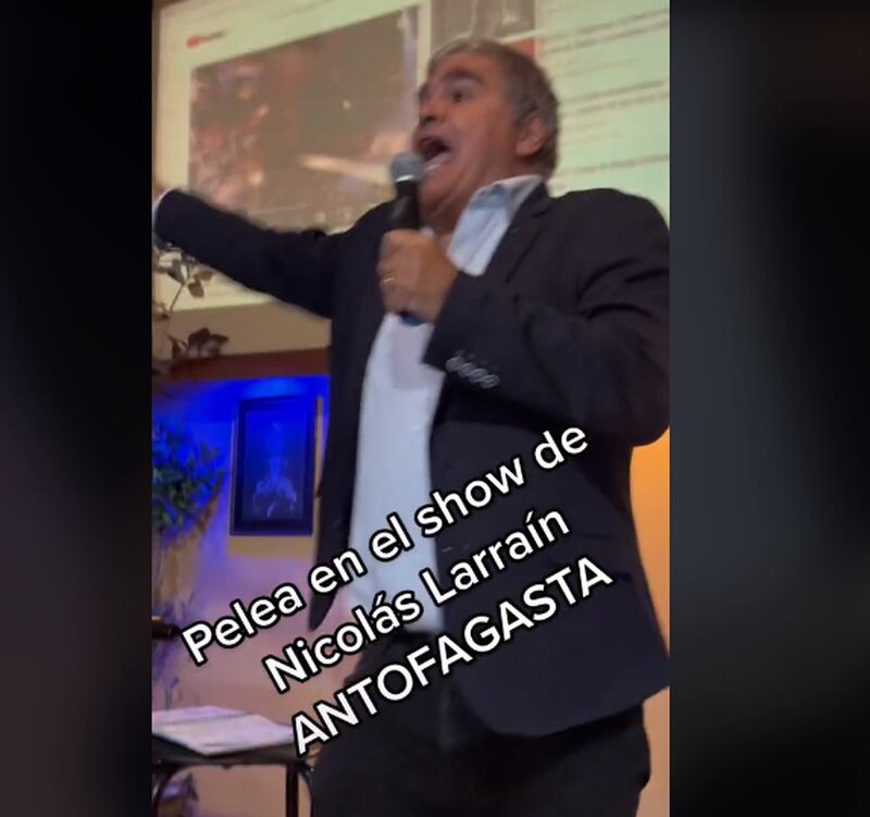 “¡No me parece un chiste!”: registran supuesta pelea en show de Nicolás Larraín en Antofagasta