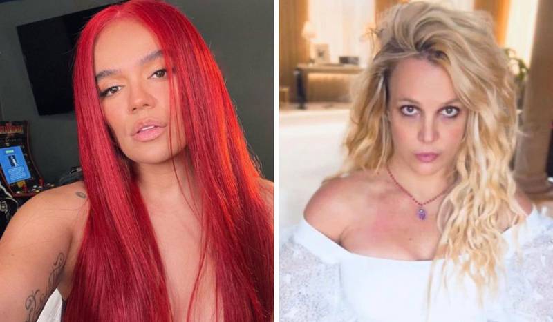 Karol G y Britney Spears han sido comparadas.