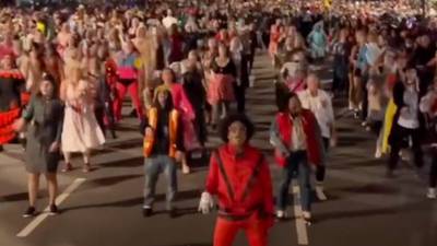 VIDEO: “Thriller” de Michael Jackson se apodera de Halloween en Nueva York