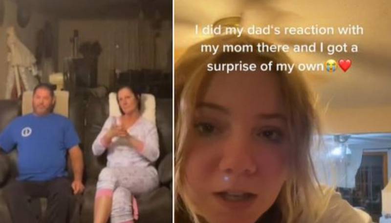 La joven viral a TikTok que le anunció a sus padres su embarazo