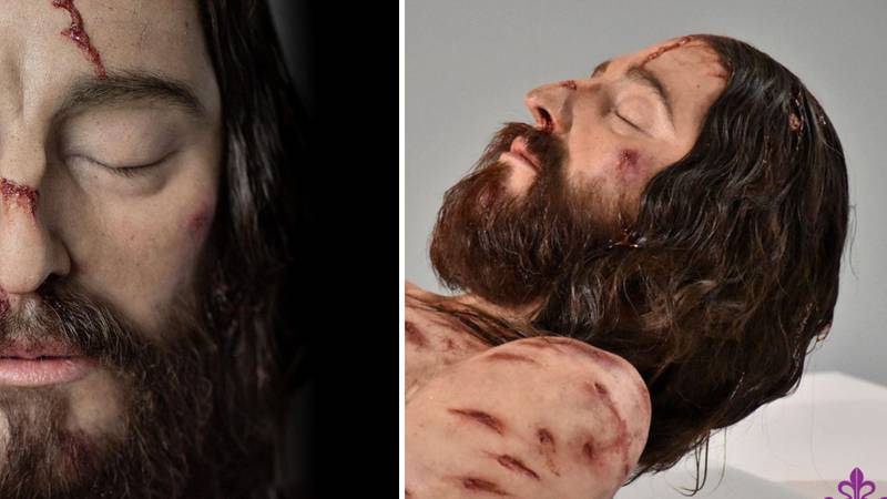 La imagen de Jesús es hiperrealista, tardaron 15 años investigando