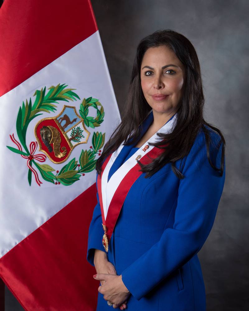La diputada peruana Patricia Chirinos.