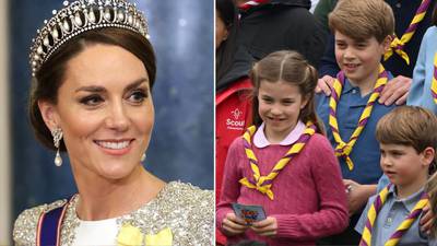 Foto de la infancia de Kate Middleton muestra cuál de sus hijos se le parece más: ¿quién es?