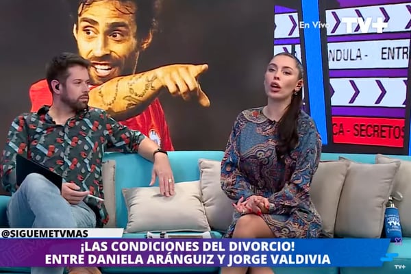 Daniela Aránguiz se refirió a las condiciones para divorciarse de Jorge Valdivia: “Estoy exigiendo lo que me corresponde”