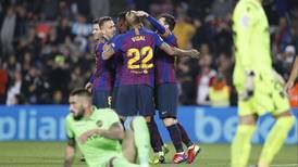 Minuto a minuto: Barcelona vence sin problemas al Levante y está avanzando en la Copa del Rey