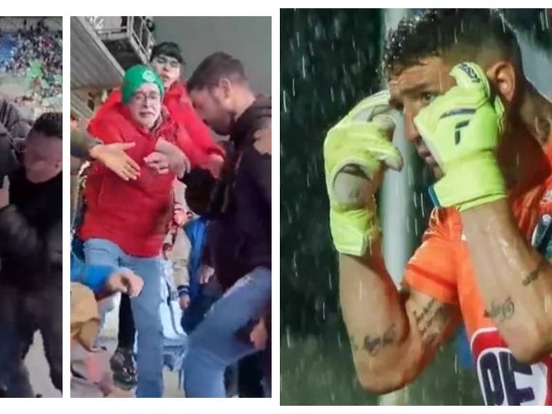 Arquero de Puerto Montt pasa a control de detención por golpear a un hincha y se expone a ser formalizado por “violencia en los estadios”