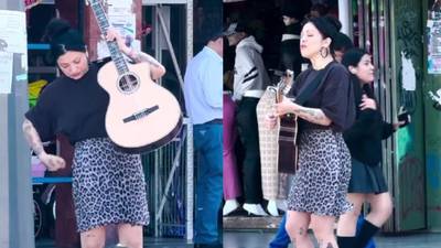 “¿Es ella o no?”: Mon Laferte sorprende cantando en una calle de Antofagasta durante su gira “Antipoética Tour”