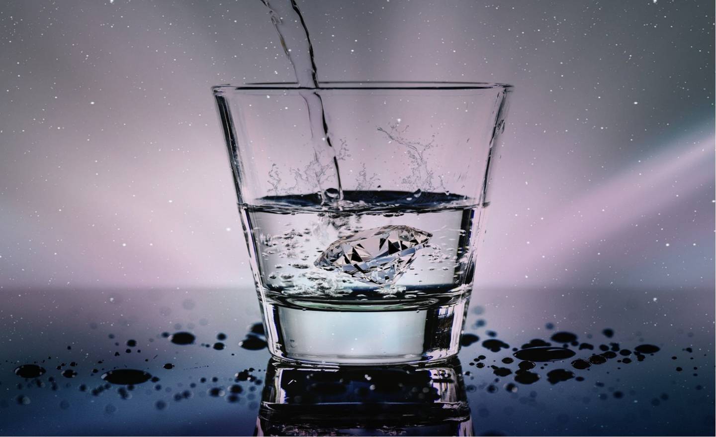 Hidratación con agua