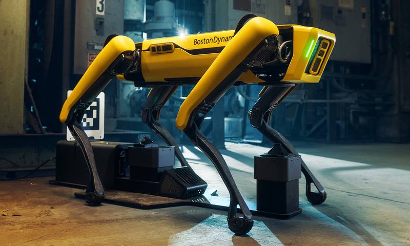 Spot, el perro robot de Boston Dynamics, es uno de los robots animales más conocidos en la actualidad