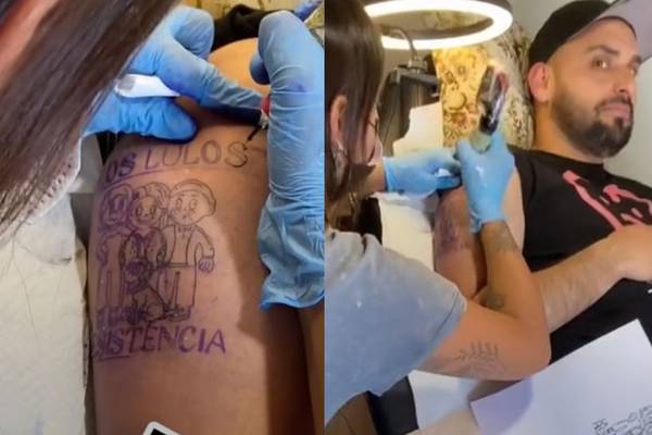 “Me lo volvería a hacer”: Fanático de Gran Hermano sorprendió con tatuaje de la “Familia Lulo”