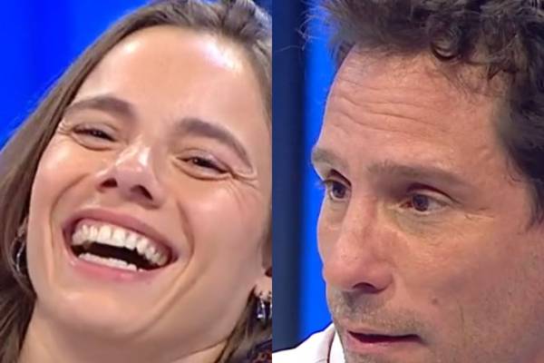 Gonzalo Valenzuela lanza una broma a María Gracia Omegna en referencia a la hija en común