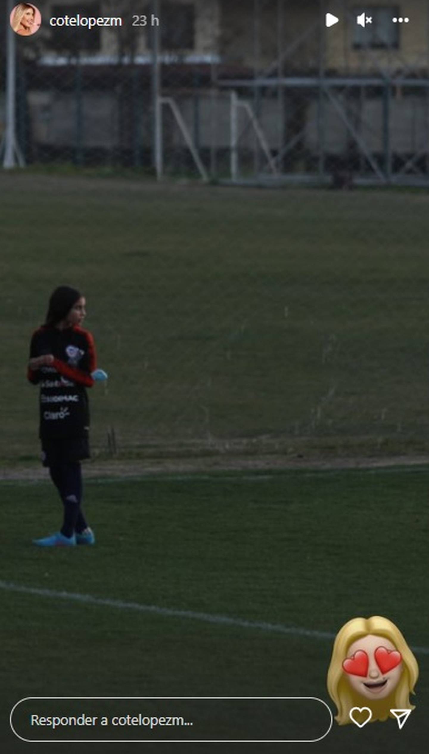 María José "Cote" López se mostró feliz por la convocatoria de su hija a la selección chilena femenina.