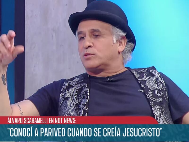 Álvaro Scaramelli revela que conoció a Parived: “Lo conocí en la época que se creía Jesucristo”