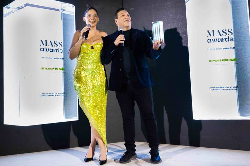 La influencer y el rostro de CHV se reconciliaron anoche, en la ceremonia de entrega de los "Premios MASS Awards".