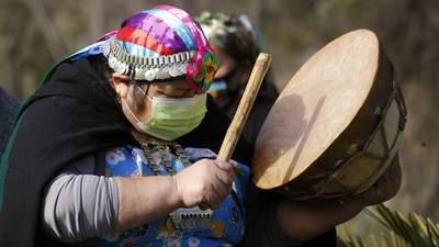 Cañete: realizan sepultura de comunero Mapuche fallecido en un presunto enfrentamiento con la Armada