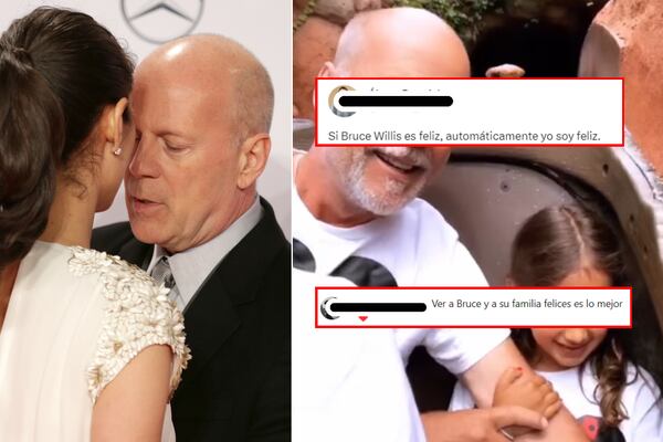 Bruce Willis reapareció “sano y feliz”: tuitero pidió no subestimarlo y puso en su lugar a los que critican