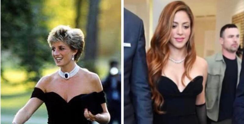 El vestido de la venganza” con el que comparan a Shakira con Lady Di –  Publimetro Chile