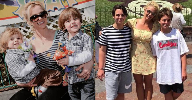 Así lucen actualmente Sean y Jayden, los otros dos hijos de Britney Spears
