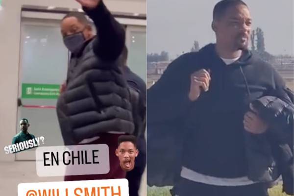 Esperemos no le pegue a nadie: Will Smith está en Chile conociendo Punta Arenas