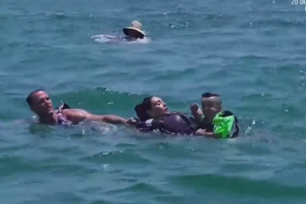 “Él no sabe nadar”: Esposa de Miguelito contó su impacto al verlo flotando en el mar