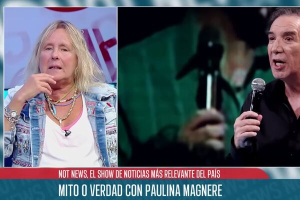 Paulina Magnere desclasificó cómo fue trabajar con Julio Videla: “Detestable para mí”