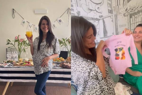 Natalia López comparte registros del primer baby shower de su hija en compañía de sus amigas