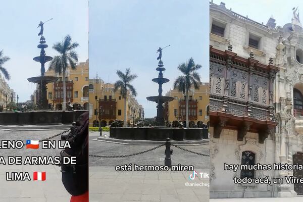 Turista chileno quedó sorprendido a visitar centro histórico de Perú: “Pensé que la Plaza de Armas era así en todos lados”