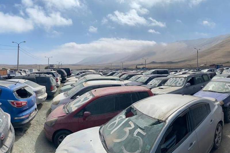 El sábado 17 de diciembre se realizará el remate de los vehículos abandonados en Iquique.