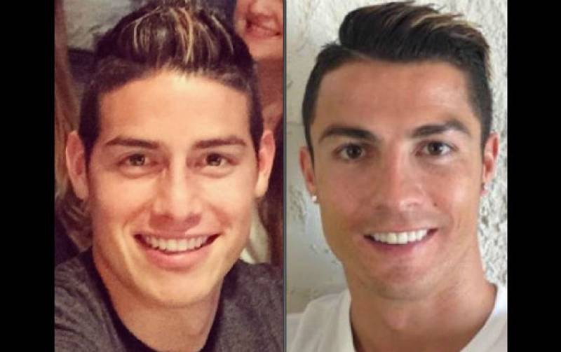 FOTOS: ¡Como Cristiano Ronaldo! El nuevo peinado de James Rodríguez –  Publimetro Chile