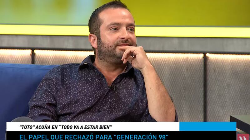 Toto Acuña revela que rechazó interpretar a Robin de ‘Generación 98′: “Me asustó”