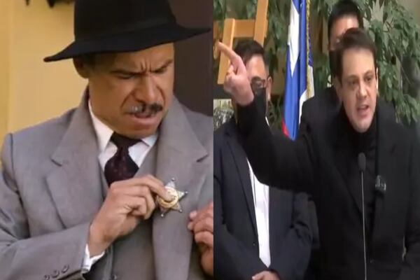 ¿Parodia a Gaspar Rivas?: Tuiteros celebraron curiosa escena en “Hijos del Desierto”