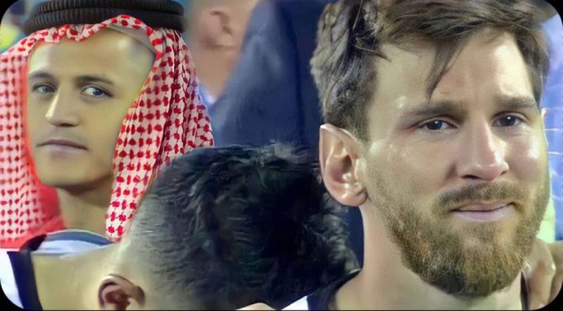 El meme de Alexis y Messi en versión Qatar 2022