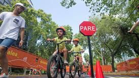 “BiciEscuelita” ya está rodando: iniciativa busca promover la convivencia vial entre los más pequeños