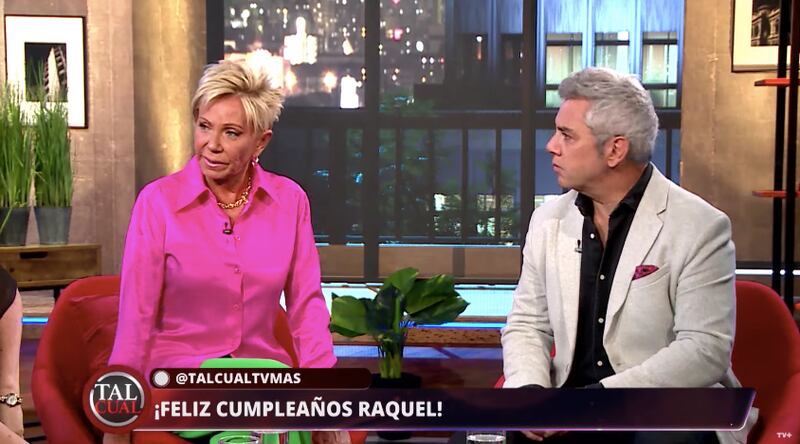 Raquel Argandoña y José Miguel Viñuela | Captura: TV+