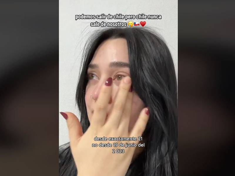Chilena en Corea se viraliza tras llorar por lo que más extraña de Chile: No son sus familiares