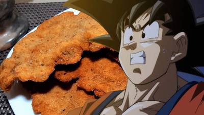 Locura por Dragon Ball Z: Restaurante argentino la rompe en Internet con una milanesa de Goku en honor a Akira Toriyama