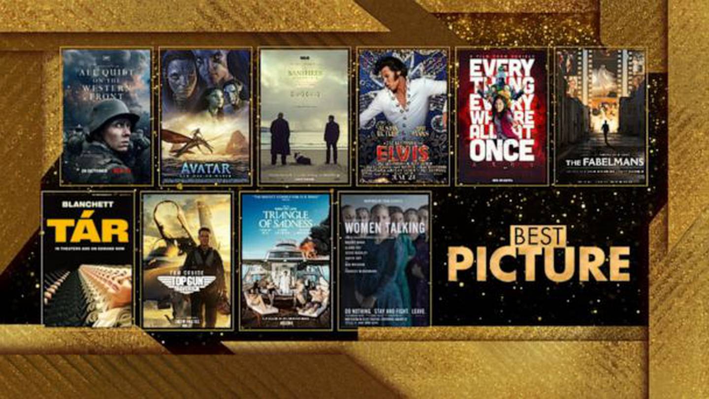Amazon Prime Video. Netflix, MUBI, HBO Max y otros sitios tienen disponibles ya los largometrajes nominados a Mejor Película en los Premios Óscar 2023.