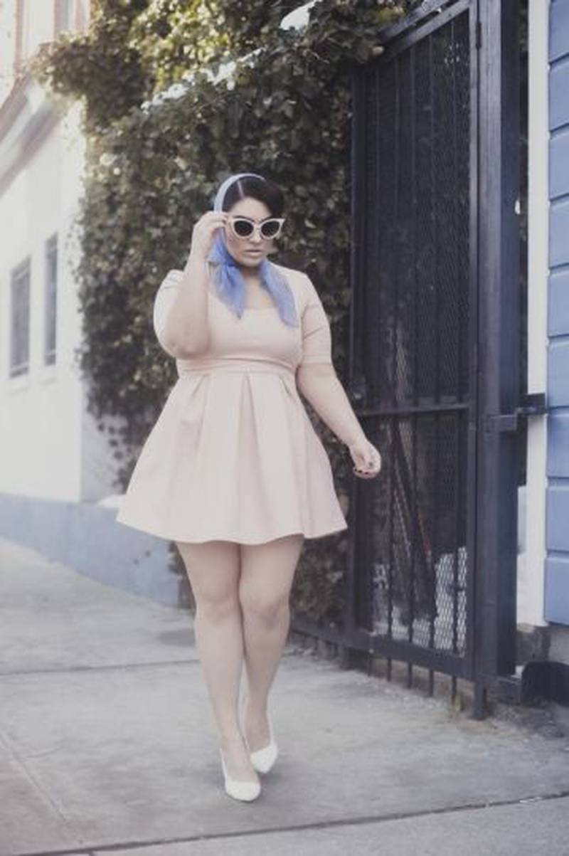 Nadia Aboulhosn Plus Size model