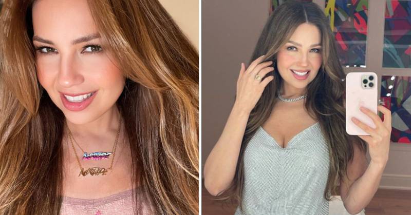Thalía presume su cabello natural rizado y enamoró a sus fans: dicen que se  ve igual de hermosa que Shakira – Publimetro Chile