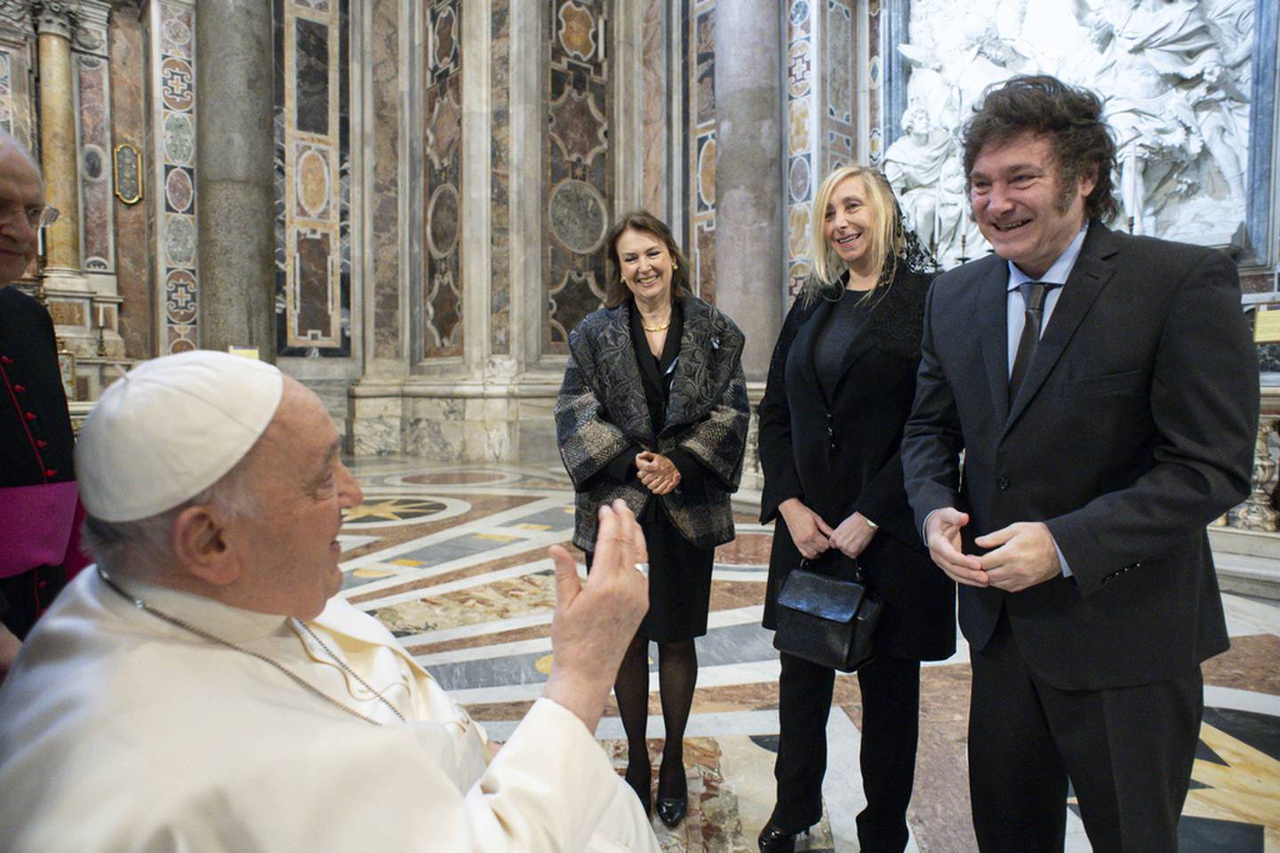 Se reunió con el papa Francisco en la canonización de mama Antula. (AP)