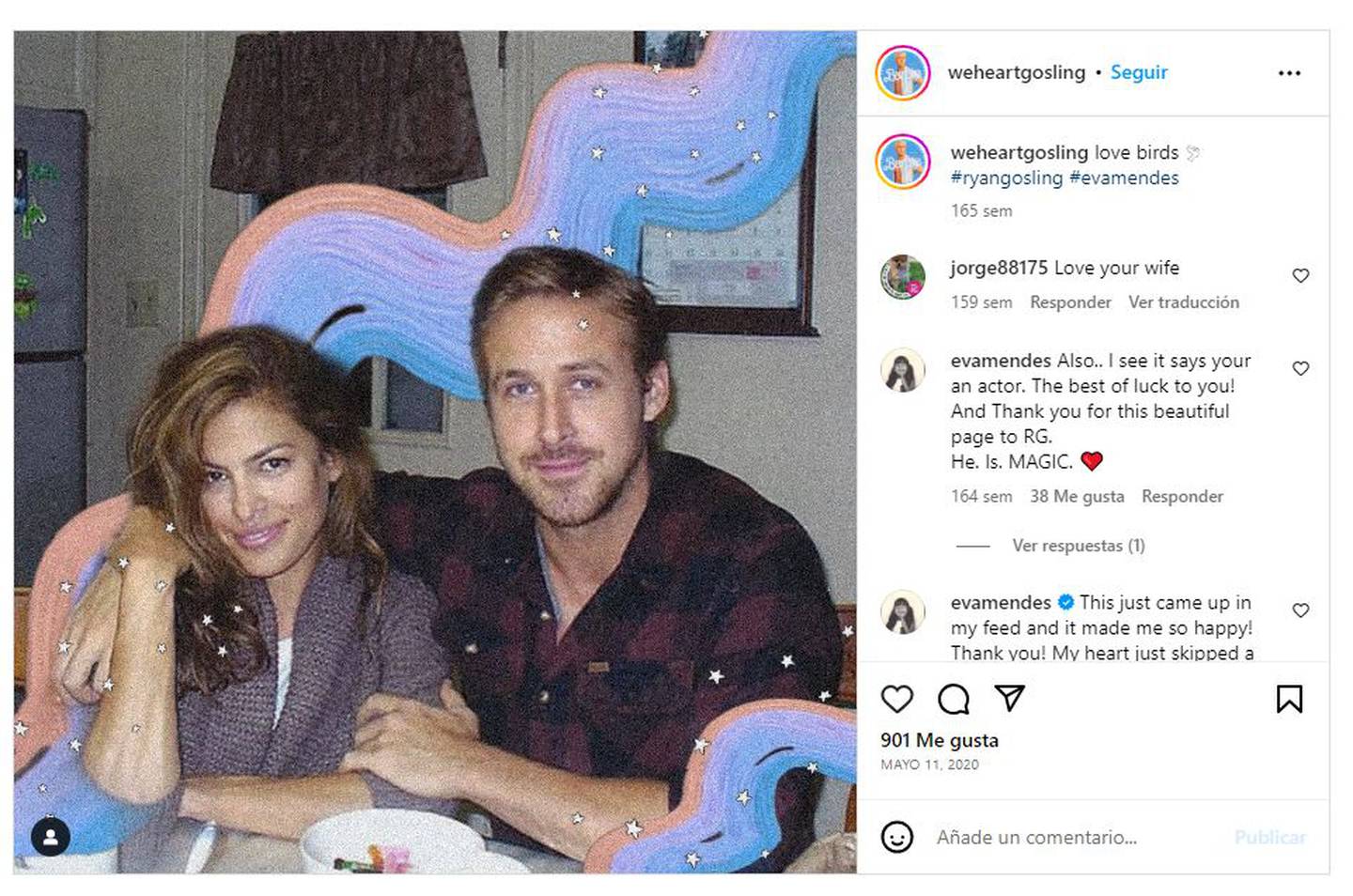 Eva Mendes y Ryan Gosling son inseparables desde que se enamoraron en 2011