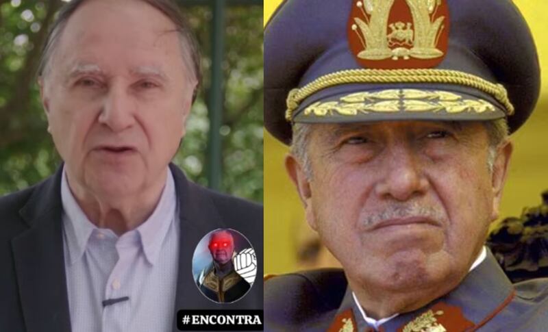 Pinochet padre e hijo